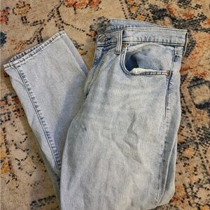 Levi's Light Blue Denim Jeans with Brown Patch